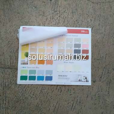 KATALOG CAT ECO SERIES CAT TEMBOK PROPAN 4hal kartu warna