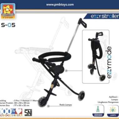 Ezzy Baby Stroller PMB S-05 HITAM