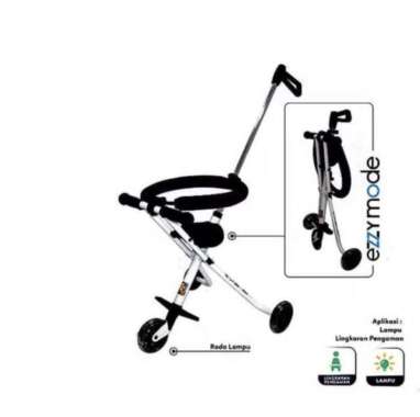 Ezzy Baby Stroller PMB S-05 PUTIH