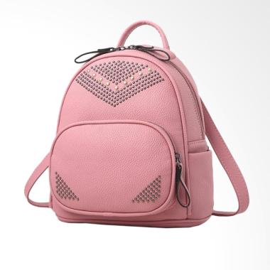 Purnama Backpack Import Tas Wanita - Pink