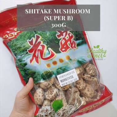 Shitake Mushroom 300g - Jamur  Hioko Kering ( Super )