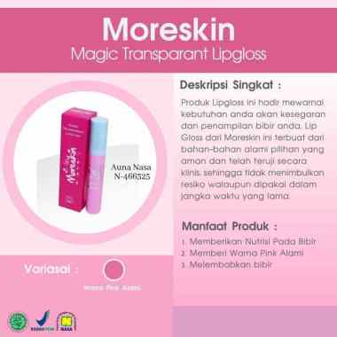 Moreskin Lip Gloss - Moreskin Nasa Lipstik Glossy - lip gloss bening yang bagus untuk remaja - lip g