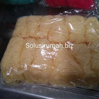 BENANG BOL CREAM WARNA SIET SULAM BENANG 11G /ROL KECIL