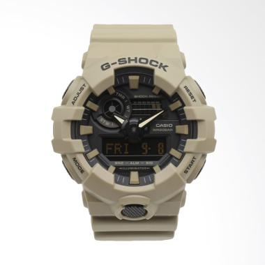 CASIO G-SHOCK Utility Color Jam Tangan Pria [GA-700UC] Tan