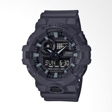 CASIO G-SHOCK Utility Color Jam Tangan Pria [GA-700UC] Dark Grey