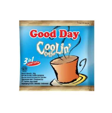 Promo Harga Good Day Instant Coffee 3 in 1 Coolin