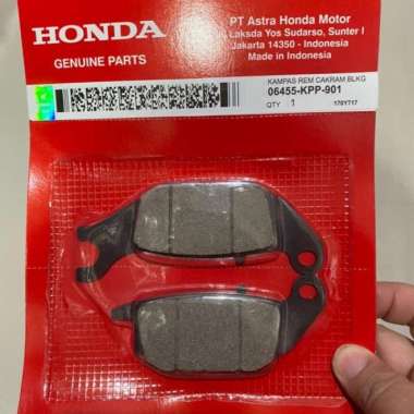 Honda Genuine Part kampas rem cakram belakang Supra x 125 Kpp Black