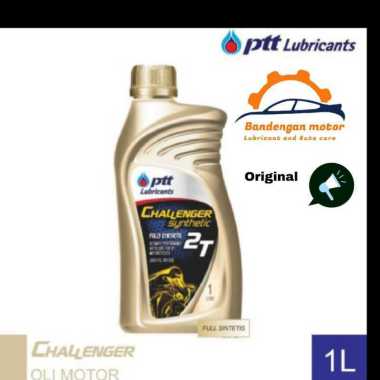 PTT Lubricants Challenger Synthetic 2T / Oli Samping ptt - 1L