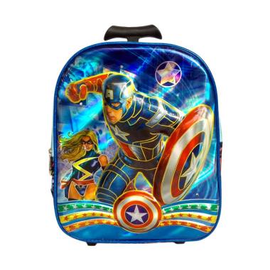 Avenger 0930010611Tas Trolly Captain Amerika Rain Coat Sekolah Anak