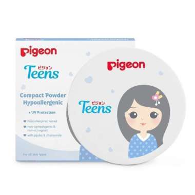 PIGEON TEENS COMPACT POWDER HYPOALLERGENIC Yellow