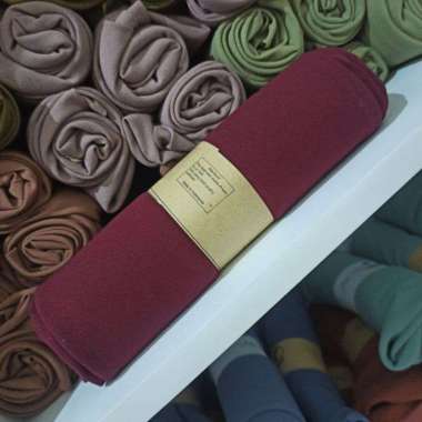 Arsya Hijab Khimar Jumbo 2 Layer Annisa L maroon