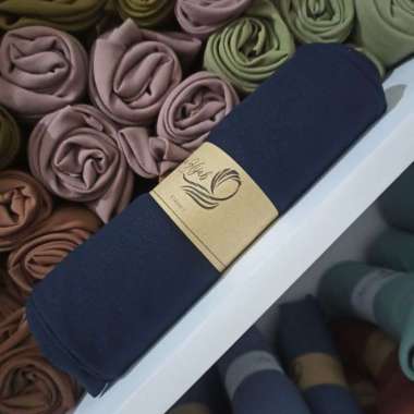 Arsya Hijab Khimar Jumbo 2 Layer Annisa L navy