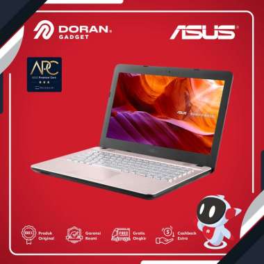 Laptop Asus VivoBook X441MA-GA033T (N4020/UMA4G/1T/HD/ROSEGOLD) Garansi Resmi 2 tahun Rose Gold