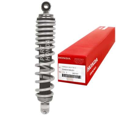 AHM 52400-KVB-931 Shock Beker Belakang Beat Scoopy Spacy Vario 110 CW Techno Karbu Per Silver