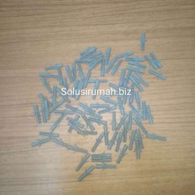 pengikat SEKRUP PLASTIK S4 1KOTAK 100PCS S 4 FISER FISHER PAKU TEMBAK