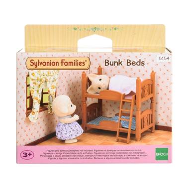 Sylvanian Families Bunk Beds Mainan Anak