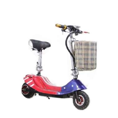 Selis Scooter Electric Skuter Listrik 250W 24V 12Ah untuk Anak Anak Captain America