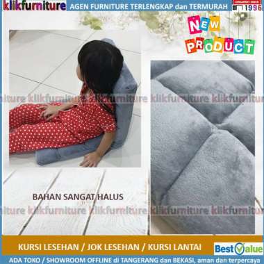 Kursi Lesehan Sofa Lesehan Jok Lesehan Lipat Tatami 37x80cm Merah