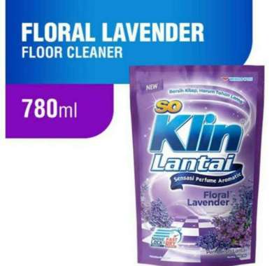 SO KLIN LANTAI 780 ML SO KLIN LANTAI FLORAL LAVENDER