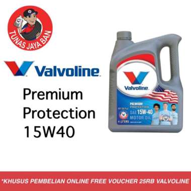 Valvoline Premium Protection 15W40 4liter Toko Ban Surabaya