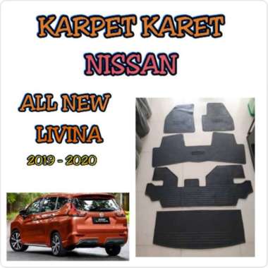 karpet karet alas lantai all new livina 2019-2020 full set