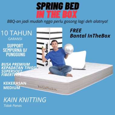 Kasur Spring Bed INTHEBOX Ukuran 120x200 (Full Size)