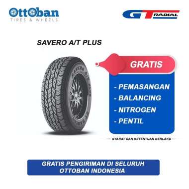 GT Radial Savero A/T Plus 265/65 R17 Ban Mobil Pajero - Jasa Home Service