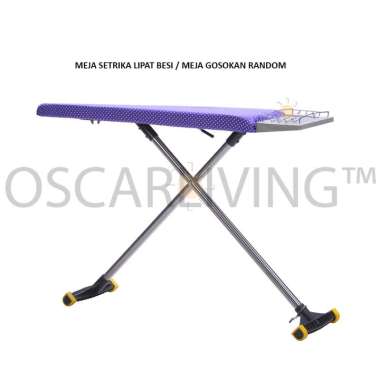 MEJA SETRIKA LIPAT BESI NAGATA 0501 / MEJA GOSOK BESI NAGATA Random (Acak)