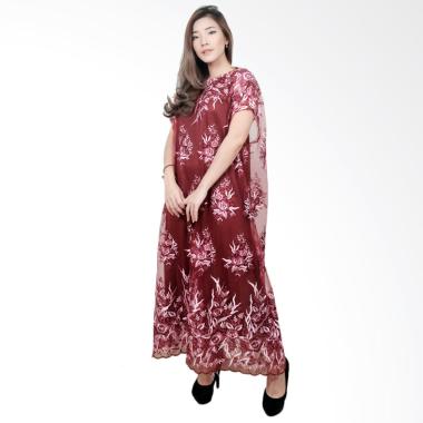 Macadamia House D7684 Cassie Tile Gamis Long Dress Wanita