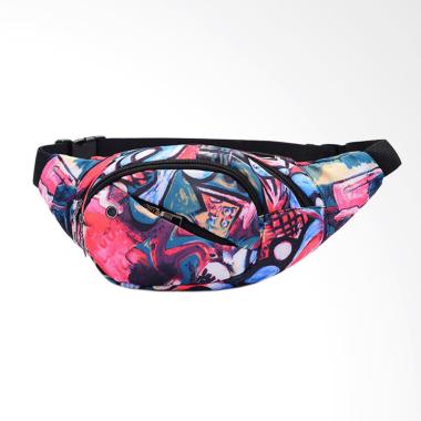 Lansdeal ZLY70726782C Printed Waist ... gang Unisex - Marble Pink