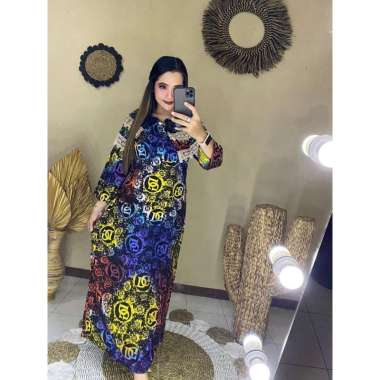 LONGDRESS RENDA CINDIRELLA DiGie DASTER WANITA  DASTER KEKINIAN  DASTER PANJANG DASTER RENDA  DASTER