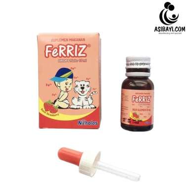 Ferriz Drops 15ml Suplemen Zat Besi Anak dan Bayi untuk Nafsu Makan