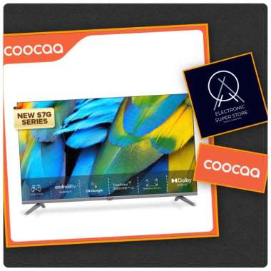 TV LED 40INCH COOCAA 40S7G ANDROID 11 DIGITAL SMART TV BOUNDLESS SCREEN