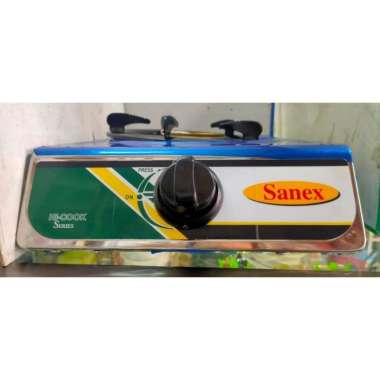 Kompor Gas 1 Tungku Sanex Stainless Anti Karat