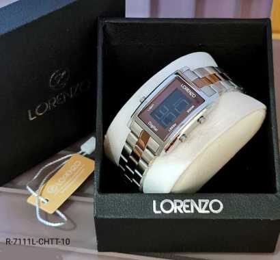 BERGARANSI 100% Jam Tangan Wanita LORENZO Original Digital Aktif Jam Tangan Terlaris Termewah L42767