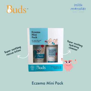 Buds Organic Eczema Mini Pack - Set Lotion Sabun Shampoo 2in1 Eksim Organik