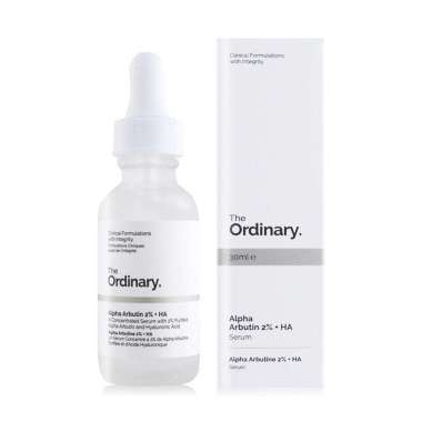 The Ordinary Alpha Arbutin 2% + HA 30ml - Serum Pencerah dan Pelembab Wajah - Serum Wajah Glowing - 