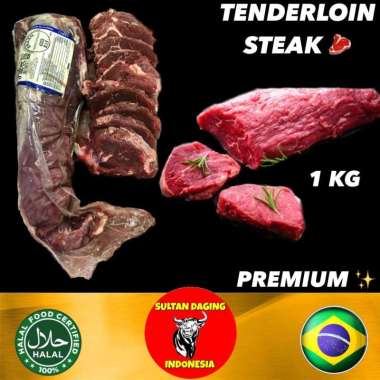 DAGING STEAK TENDERLOIN (HAS DALAM) 1 KG IMPORT DARI AUSTRALIA/TENDERLOIN STEAK/STEAK TENDERLOIN