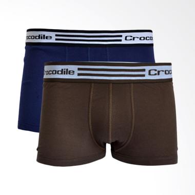 Crocodile Underwear Boxer Celana Da ... lticolor [2 Pcs/ 555-002]