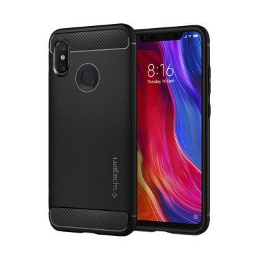 Spigen Rugged Armor Casing for Xiaomi Mi 8 - Black