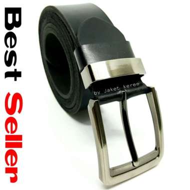 Ikat pinggang kulit sabuk belt gesper pria cowok laki kulit asli Garut branded murah eklusive elegan