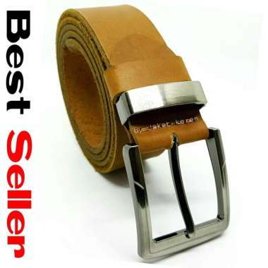 Ikat pinggang kulit sabuk belt gesper pria cowok laki kulit asli Garut branded murah eklusive elegan