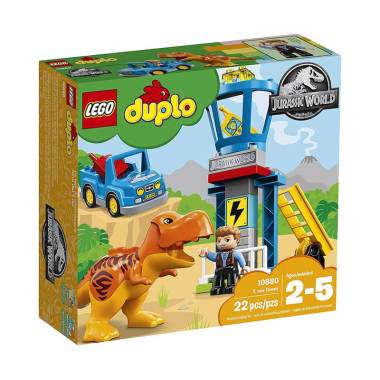 LEGO DUPLO 10880 Jurassic World T. Rex Tower Blocks & Stacking Toys