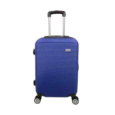 Polo Love Travel Bag Koper - Biru Tua [Size Kabin/ 20 Inch]
