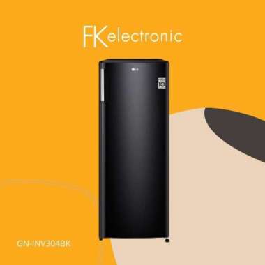 LG FREEZER GN-INV304BK KULKAS / LG GN-304 BK