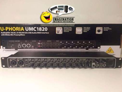 Soundcard Behringer U-PHORIA UMC1820 / UMC 1820