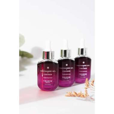 TRUEVE NIACINAMIDE 10% & CERAMIDE Brightening Serum - Serum Glowing - Serum Pelembab dan Penghalus K
