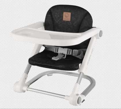 Babyelle Gobbler Booster Seat Kursi Makan Anak Grey