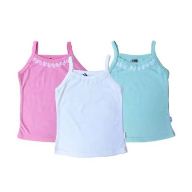 Kazel Tank Top Renda Atasan Baby Girl [6 pcs]