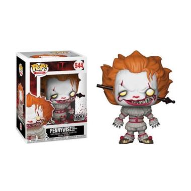 Funko POP! Movies Horror IT - Pennywise with Wrought Iron FYE Sticker Action Figure
